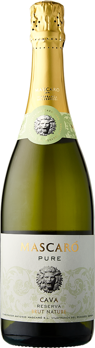 картинка ИГРИСТОЕ ВИНО CAVA MASCARO PURE RESERVA BRUT